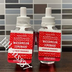 2X WATERMELON LEMONADE Bath & Body Works Wallflower Refill Bulb Bundle